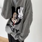 Mickey Mouse Textured Sweater