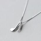 925 Sterling Silver Musical Note Pendant Necklace