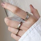 Matte Stainless Steel Ring