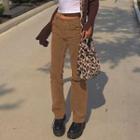 Corduroy Bootcut Pants