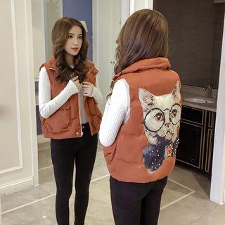 Cat Stand-collar Vest