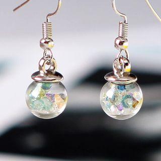 Glass Ball Earring