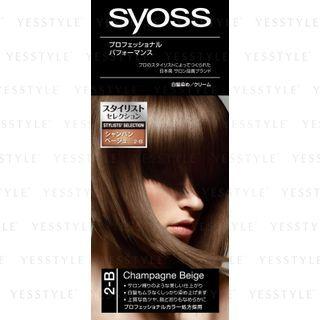Schwarzkopf - Syoss Hair Color (#2b Champagne Beige) 1 Set