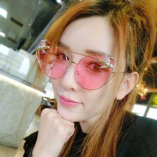 Swallow Metal Rim Sunglasses