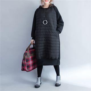 Long Padded Hoodie