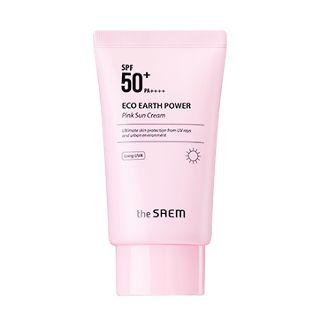The Saem - Eco Earth Power Pink Sun Cream Spf50+ Pa++++ 50g 50g