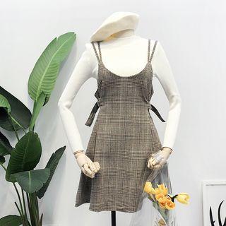 Sleeveless Wool A-line Dress