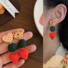 Mismatch Cookie Earring / Clip-on Earring