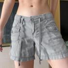 Plain Low-rise Shorts
