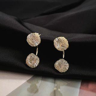 Geometry Ear Jacket 1 Pair - Gold - One Size