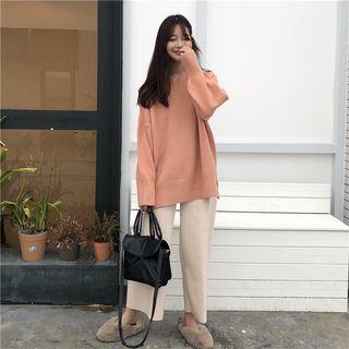 Plain Loose-fit Sweater / Plain Loose-fit Pants
