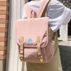 Buckled Flap Top Backpack