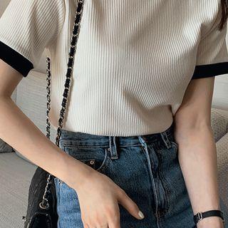 Ribbed Ringer T-shirt