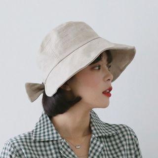 Beribboned Sun Hat