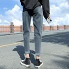 Straight-leg Denim Pants