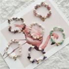 Shell & Rhinestone Bracelets