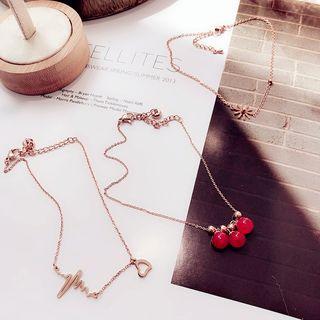 Heartbeat Anklet