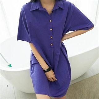 Boxy-fit Polo Dress