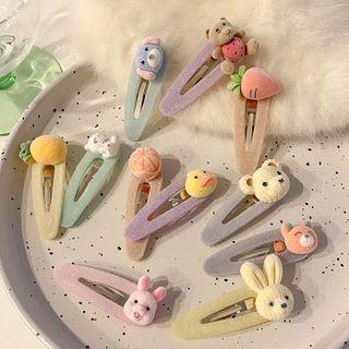 Animal Hair Clip / Fruit Hair Clip (various Designs)