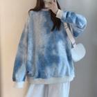 Long-sleeve Tie-dye  Sweatshirt