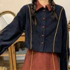 Buttoned Jacket / Mini Skirt