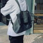 Plain Canvas Flap Backpack