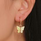 Acrylic Butterfly Dangle Earring