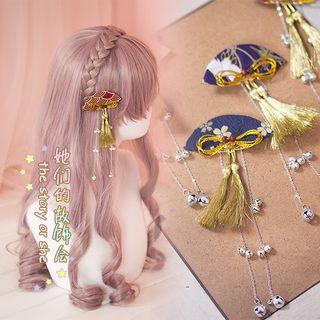 Bell Drop Tasseled Fan Hair Clip