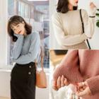 Round-neck Relaxed-fit Knit Top
