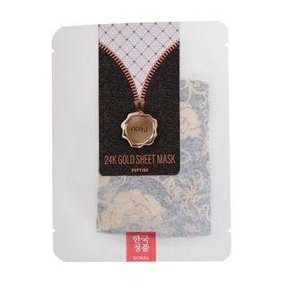 No:hj - 24k Gold Mask Pack Peptide 1pc 26g