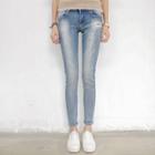 Paint Splattered Skinny Jeans