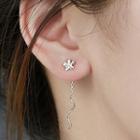 925 Sterling Silver Swirl Earrings