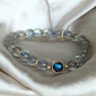 Moonstone Bead Bracelet
