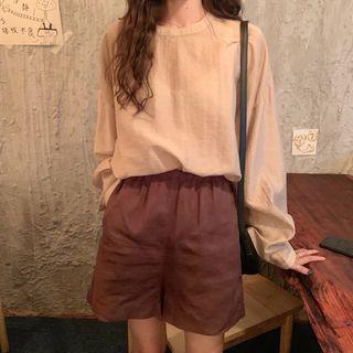 Hooded Long Sleeves Shirt
