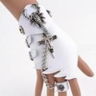 Set: Scorpion Bracelet Ring + Fingerless Glove