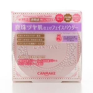 Canmake - Transparent Finish Powder Spf 41 Pa++ (#pl Pearl Lavender) 1 Pc