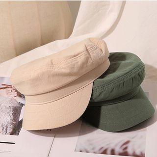 Plain Thin Cotton Linen Octagonal Cap