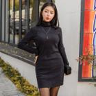Mock Turtle-neck Dress