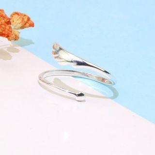 Wing Open Ring 1 Pc - Wing Open Ring - Silver - One Size