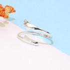 Wing Open Ring 1 Pc - Wing Open Ring - Silver - One Size