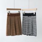 Striped Knit Shorts