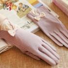 Polka Dot Sun-protection Gloves