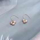 925 Sterling Silver Freshwater Pearl Drop Earring Es729 - One Size