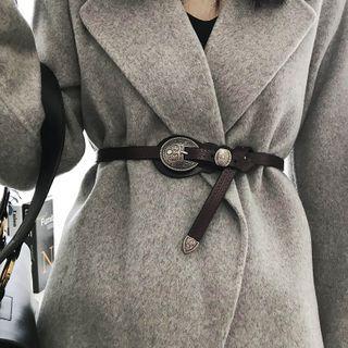 Knot Genuine Leather Belt