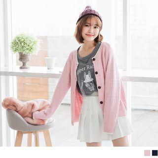 Ribbied Knit Top