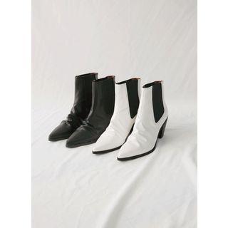 Banded Cowboy Short Boots