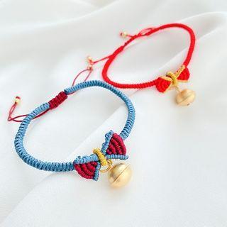 Woven Bow String Bracelet