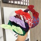 Printed Chiffon Knotted Headband