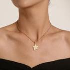 Star Pendant Alloy Necklace