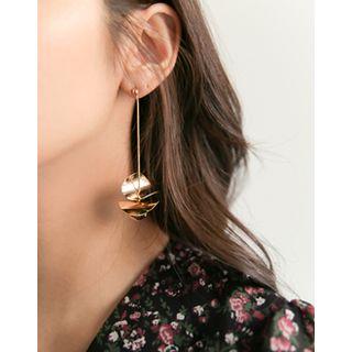 Circled Drop Earrings